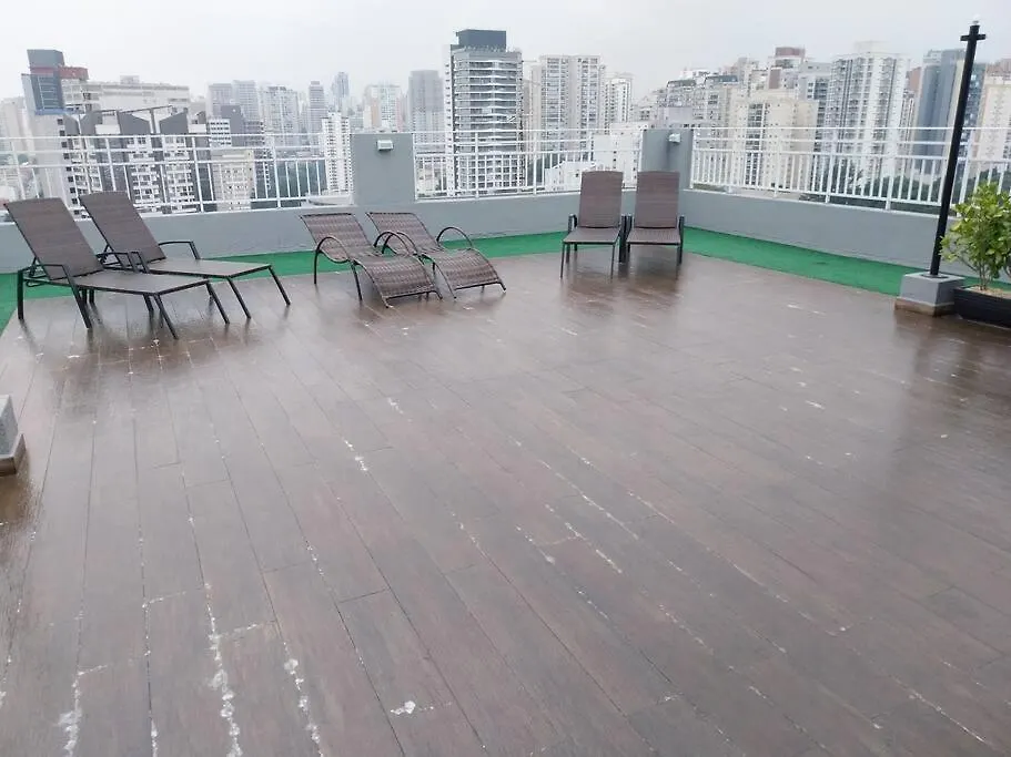 公寓 Flat In Allianz Parque Com Estacionamento 圣保罗